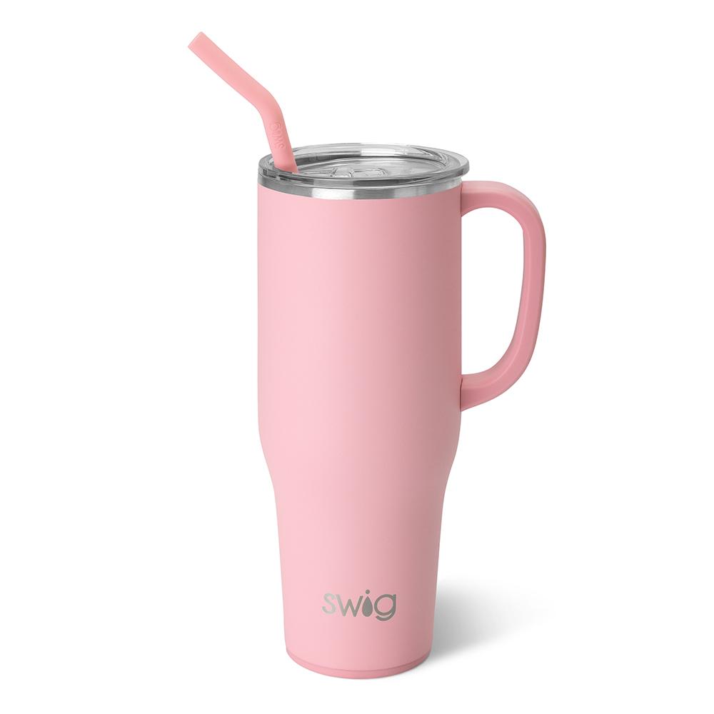 Blush Pink 40oz Mega Mug - Swig Life Wholesale
